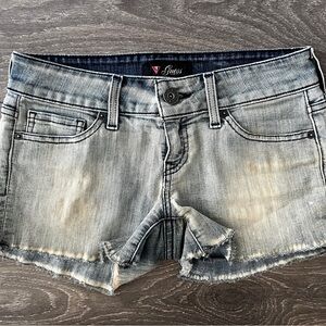 GUESS Women's Distressed Denim Shorts